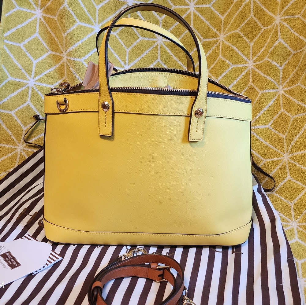 Henri Bendel W 57th tote purse satchel - Picture 8 of 16